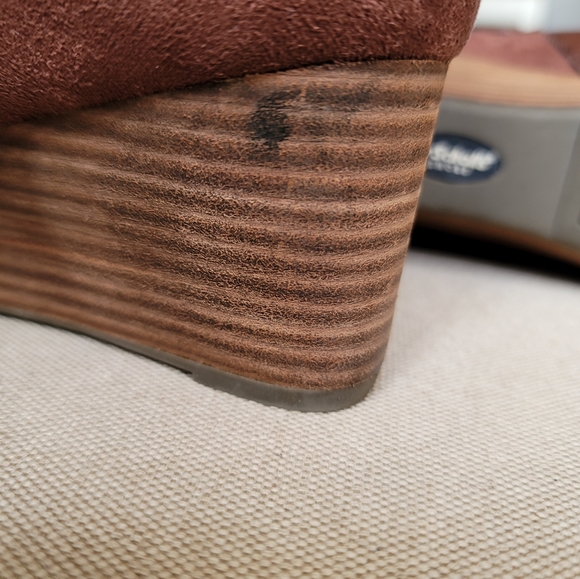 DR SCHOLL'S Double Wedge Bootie, Size 6.5 - Picture 9 of 13